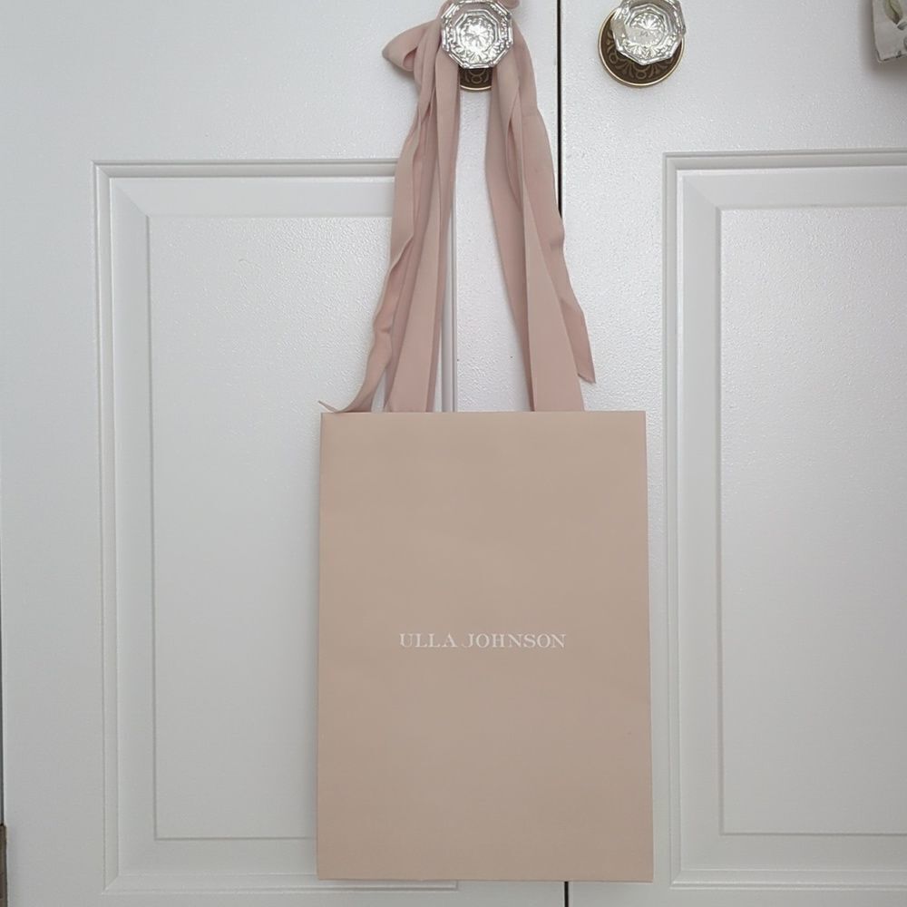 Ulla Johnson Pink Shopping Bag